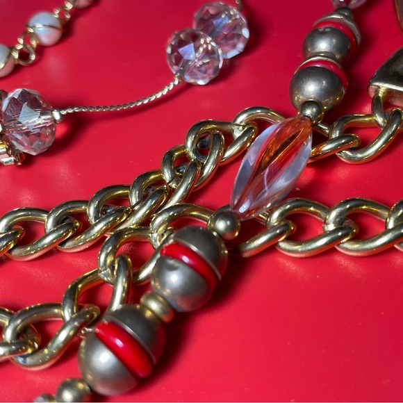 Vintage Jewelry Swarvarski Earrings, 1950s Hobe, Pat Pend. Napier, GREAT LOT! - Picture 4 of 9